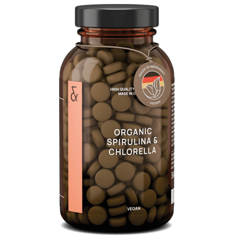 Organic Spirulina Chlorella Tablets