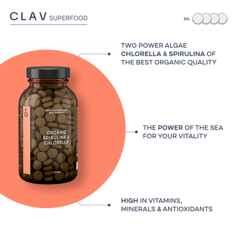 Organic Spirulina Chlorella Benefits